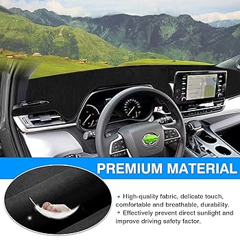 Amazon.com: Autorder Dashboard Cover Mat for Toyota Sienna